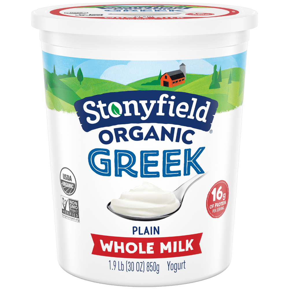 Stonyfield Organic YoBaby Whole Milk Baby Yogurt Cups, Plain, 6 Ct -  Stonyfield