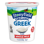 Dark Chocolate Greek Yogurt Fruit Dip with Cinnamon and Spice - Stonyfield