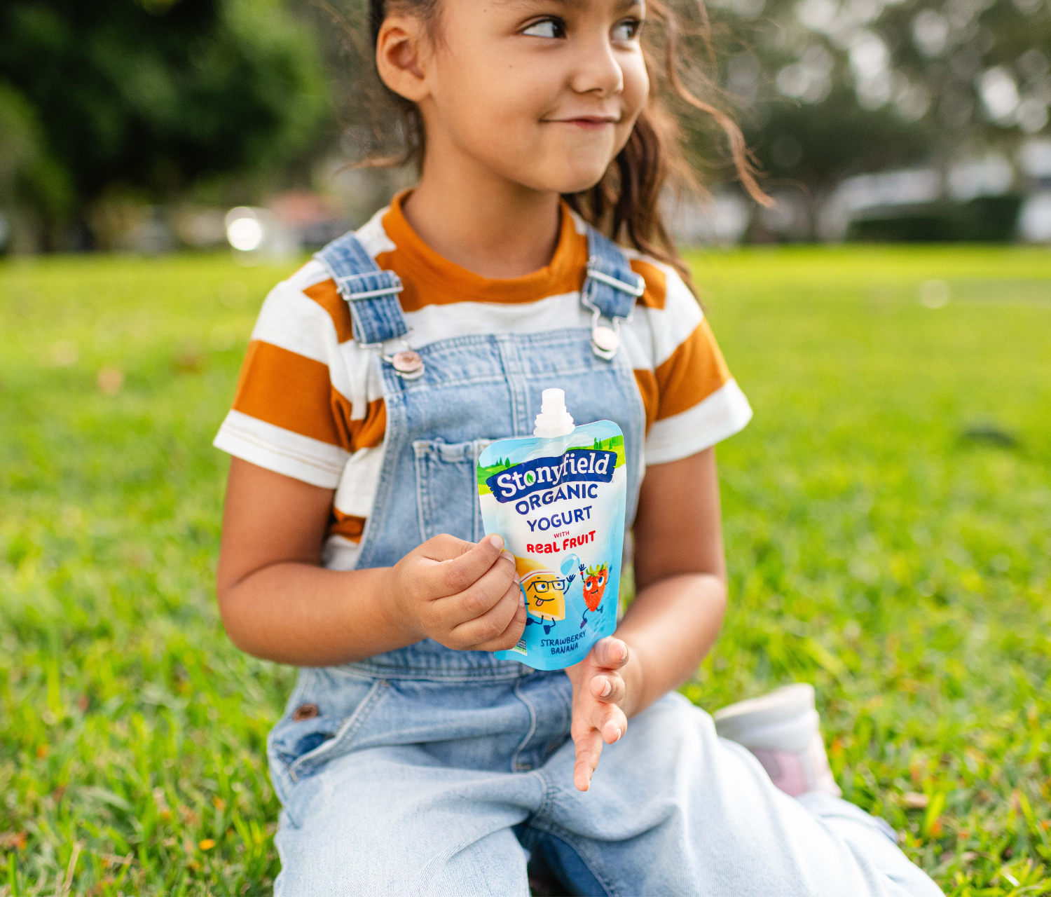 Stonyfield Organic Kids yogurt pouches - great for snacking!